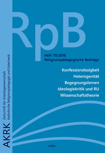 Religionspädagogische Beiträge RpB 79/2018