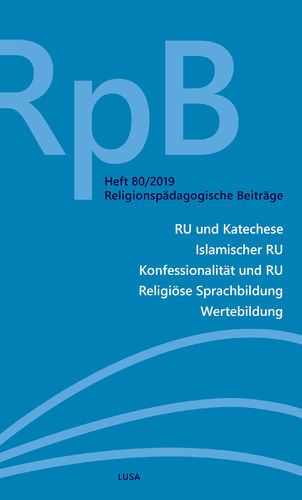 Religionspädagogische Beiträge RpB 80/2019